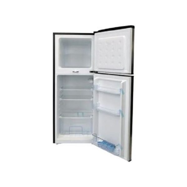 ADH 138 Liters Double Door Refrigerator – Silver