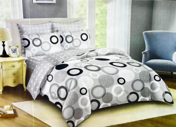5×6 Duvet Set with 1 bedsheet and 2 pillow cases
