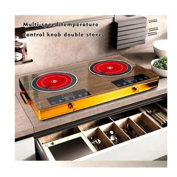 Hoffmans Double Infrared Cooker Hotplate