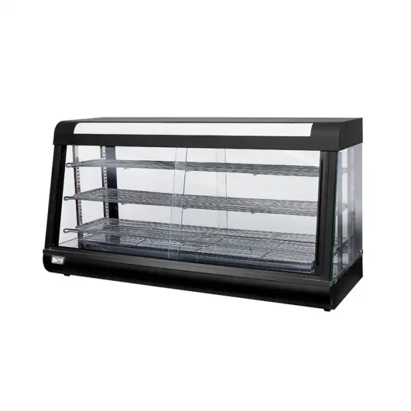 Commercial Food Display Warmer -Black