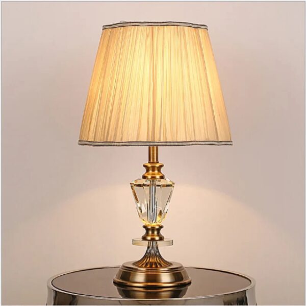 Modern Crystal Table Bedside Lamp