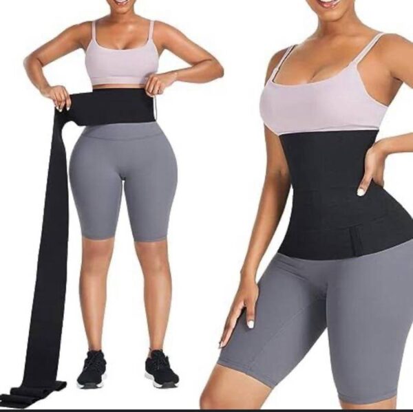5 Meters Waist Trainer Shaper wear Belt Elastic Women Slimming Tummy Wrap