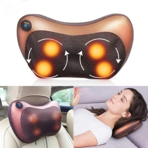 Neck Massager with Heat, Massage Pillow with Deep Kneading for Shoulders Lower Back and legs